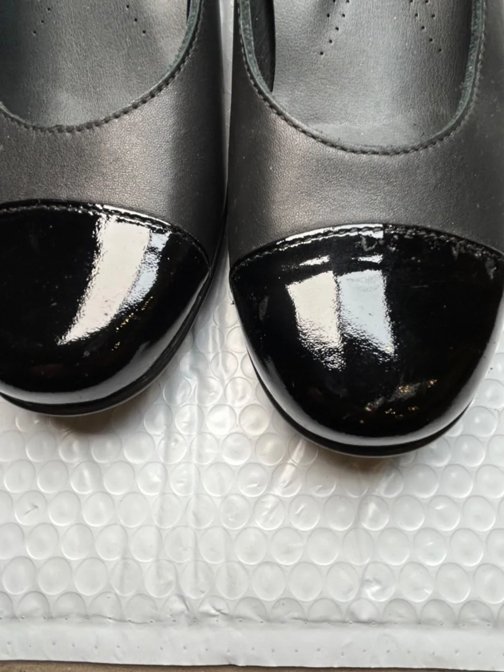SAS Shoes Isabel Black Patent Leather Mary Jane Pump Heels US 8.5 EU 39 JP 24.5